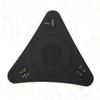 BRIGHTFUFU USB Omnidirectional Microphone with Echo Reduction High Sensitivity Voice Chat Mic for Gaming Distance Education Recording Plug and Play USB Compatible Portable with Cable Black view 1