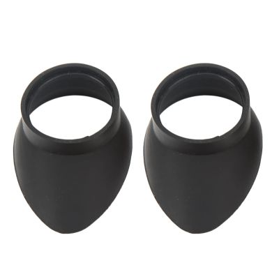 2PCS Telescopes Eye Cups, 27mm Inner Diameter Binocular Eye Cups Telescopes Foldable Rubber Eyecups for Microscope Ocular Instrument
