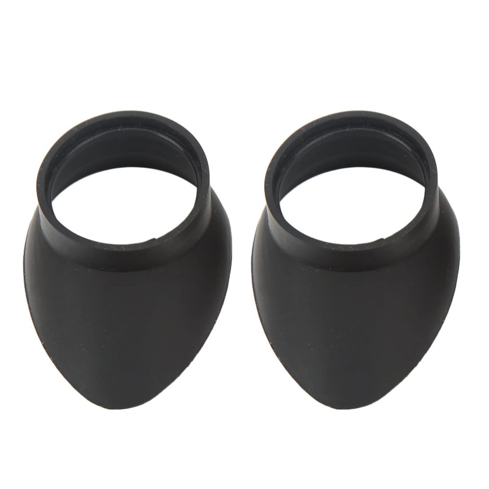 2PCS Telescopes Eye Cups, 27mm Inner Diameter Binocular Eye Cups Telescopes Foldable Rubber Eyecups for Microscope Ocular Instrument