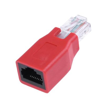 BaotyJie Ethernet Adapter Connector Versatile High Performance Practical Protect Computer Network Interface Reliable Professional, Red