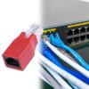 BaotyJie Ethernet Adapter Connector Versatile High Performance Practical Protect Computer Network Interface Reliable Professional, Red view 3