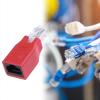 BaotyJie Ethernet Adapter Connector Versatile High Performance Practical Protect Computer Network Interface Reliable Professional, Red view 4