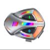 X2 Motorcycle Intercom 2 Rider Helmet Communication System Motorcycle Helmet Bluetooth Headset Bluetooth 6.0 Music Sharing Voice Control Connect Two Devices IP66 Waterproof 15 Lighting (Gray Orange) view 1