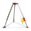 Heavy-Duty Aluminum Tripod - 49ft Retractable Fall Rescue System for Heights, Cliffs, Tight Spaces - Safety Winch for Stability in Confined Areas view 1