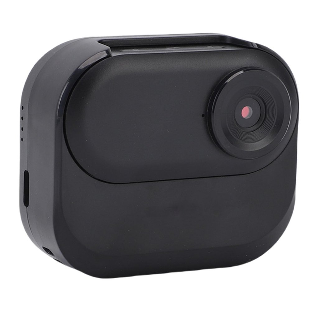 Zopsc Mini Body Camera, 1080P Magnetic POV Action Camera with USB C Charging, 100Min Recording Time, for Biking Travel Sports Vlogging Camping (Black)