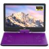ieGeek 15.9" Portable DVD Player, 14.1" Large Screen, HDMI Input, Purple view 1
