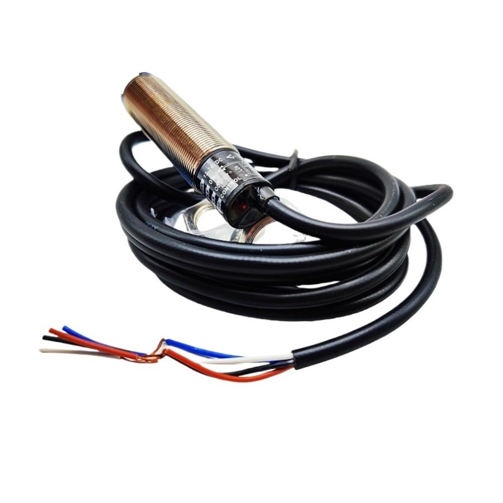 ZGTUYEAJ BR100-DDT-P BR400-DDT-P PNP BR100-DDT BR400-DDT NPN Diffuse Reflection Switch 12-24V high Precision Cylindrical(BR400-DDT-P)