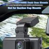 4-Pack Heavy-Duty Adhesive Pads, Compatible with REDTIGER Dash Cam Mounts, Secure Windshield Bond, Heat-Resistant, No Residue (1.61  1 in) view 2