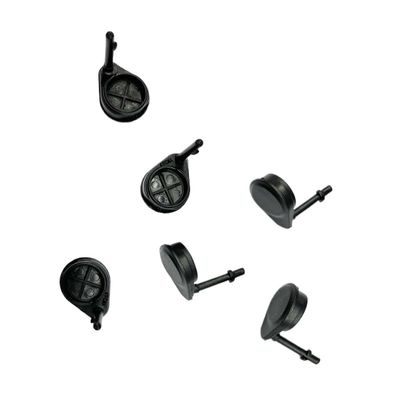 YILIANDE for 1PCS for Mic Rubber Plug Skin Cover for Canon 6D2 6DII 6DMark II Front Shell Shutter Interface