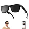 GenXenon Smart Glasses for Men & Women, Bluetooth Glasses with Speakers, UV400 Polarized Lenses, Open Ear Sound, Music/Call, Touch Voice Assistant, Smart Bluetooth Sunglasses for Driving Traveling view 1