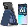 AI Voice Recorder - AI Note Taking Recording Device, Phone Wallet Card Holder Design, Transcribe & Summarize, APP Control Audio Recorder, Supports 137 Languages, for Lectures, Meetings, Calls (Blue) view 1