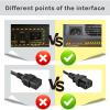 Sollrty AC Power Cord Outlet Socket Cable Plug for Shure PSM1000 P10T Dual Channel Transmitter Personal Monitor System PSM600 PSM700 PSM 700 100240 V AC 50/60 Hz 0.5 A max view 2
