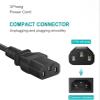 Sollrty AC Power Cord Outlet Socket Cable Plug for Shure PSM1000 P10T Dual Channel Transmitter Personal Monitor System PSM600 PSM700 PSM 700 100240 V AC 50/60 Hz 0.5 A max view 3