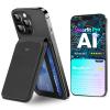 AI Voice Recorder - AI Note Taking Recording Device, Phone Wallet Card Holder Design, Transcribe & Summarize, APP Control Audio Recorder, Supports 137 Languages, for Lectures, Meetings, Calls (Black) view 1