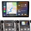 10.1'' Car Radio Stereo for 2004 2005 2006 Scion xB, 4+64G Double Din HD Touch Screen Car Audio Receiver with CarPlay Android Auto, GPS Navigation WiFi Frequency Modulation Bluetooth DSP Camera MIC view 1