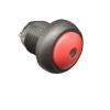 ZGTUYEAJ 10 Pieces12mm Switch Self Reset NO Self Lock Illumination Red Black Dot Led Light 12mm Switch Push Button Switch Waterproof IP67(Green,SELF Reset_LED Voltage 24V) view 2