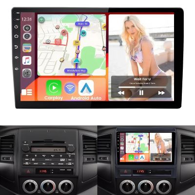 10.1'' Car Radio for Scion TC 2005 2006 2007 2008 2009 2010, Android Touch Screen with Wireless CarPlay Android Auto, Car Stereo for Scion TC GPS, BT, FM, WiFi, Bluotooth Backup Camera