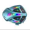 Logto Blaise X2 Motorcycle Intercom 2 Rider Helmet Communication System Motorcycle Helmet Bluetooth Headset Music Sharing Voice Control IP66 Waterproof 15 Lighting Models (Single Pack-Blue Green) view 1