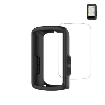 Case for Bryton Rider S810 3.5 Inch Color Touchscreen GPS Bike, WUNIAK Soft Silicone Protective Portable Scratch Shock Resistant Shell Case with Screen Protector for Bryton Rider S810,Black