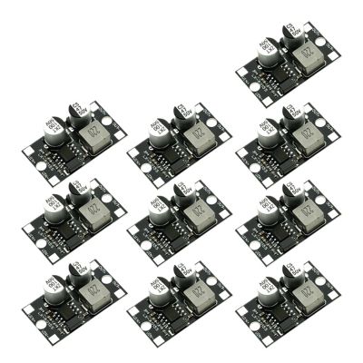 1-10pcs LX8015 DC-DC Adjustable Step-Down Power Module Input 5-80V to 1-62V 1.5A Power Converter Power Supply(12V 10PCS)