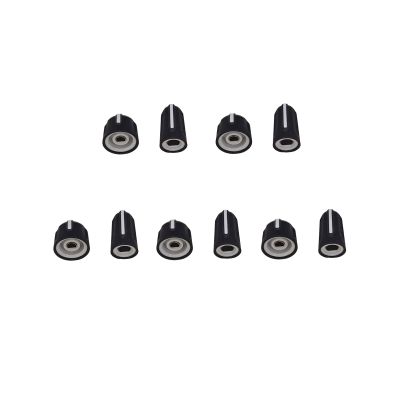 Fascinatacc 5Pairs Volume Knob & Channel Frequency Selector Knob Button Cap Kit for R7 R7A N30 N50 Two Way Radio Accessories HW002889A01 HW002890A01