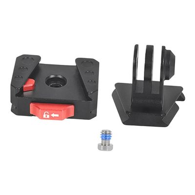 BaotyJie Quick Release Clamp Plate Mounting Clip 1/4inch Thread Portable Tripod Rustproof Accs DSLR Replace Camera Mount Adapter Clamp, Set A