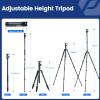 Fotopro 73"/185cm Carbon Fiber Travel Tripod for Camera, 360 Panorama Ball Head, Arca Quick Release Plate and Bag, Detachable Monopod for DSLR Camera Camcorder, Load up to 22lbs/10kg. X-Go Plus Blue view 2
