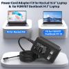 12V 3A Laptop Charger Replacement Compatible with Naclud 15.6 Inch X15 Laptop, Power Cord AC Adapter Fit for Naclud-X15 15.6" Laptop Quad-Core Celeron N5095, Power Supply for FUNYET Duetbook 14 NY-01 view 2