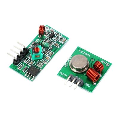 315mhz 433mhz RF Transmitter and Receiver Module for Arduino/ARM/MCU WL Wireless Remote Control Module Board Electronic DIY Kit(315MHZ 1Set)