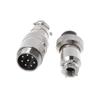 GX16 Aviation Connector Kit, 2/3/4/5/6/7/8 Pin Male Female Plugs, IP67 Metal Butting Connectors view 4