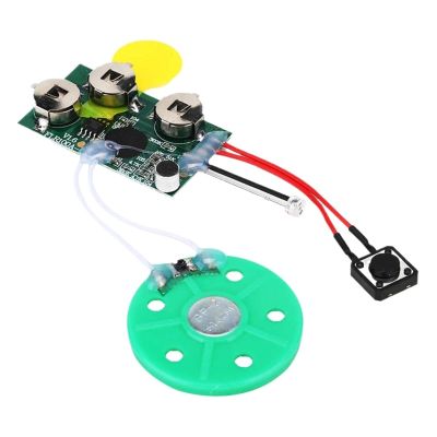 4mins DIY Recordable Greeting Card Module Light Sense Voice Sound Record Chip(Play Once)