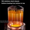 Electric Chocolate Melting Machine, Commercial Hot Chocolate Dispenser, Heating Range 30C ~-90C, for Hotels Restaurants Bakeries Cafes(5L) view 3