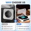 External Portable CD Player for Car, Plug & Play USB CD Player for Vehicle with AUX/USB Connection, External Car CD Players for Android and Non-Android Cars Stereo, Laptop, TV, Computer (Black) view 4