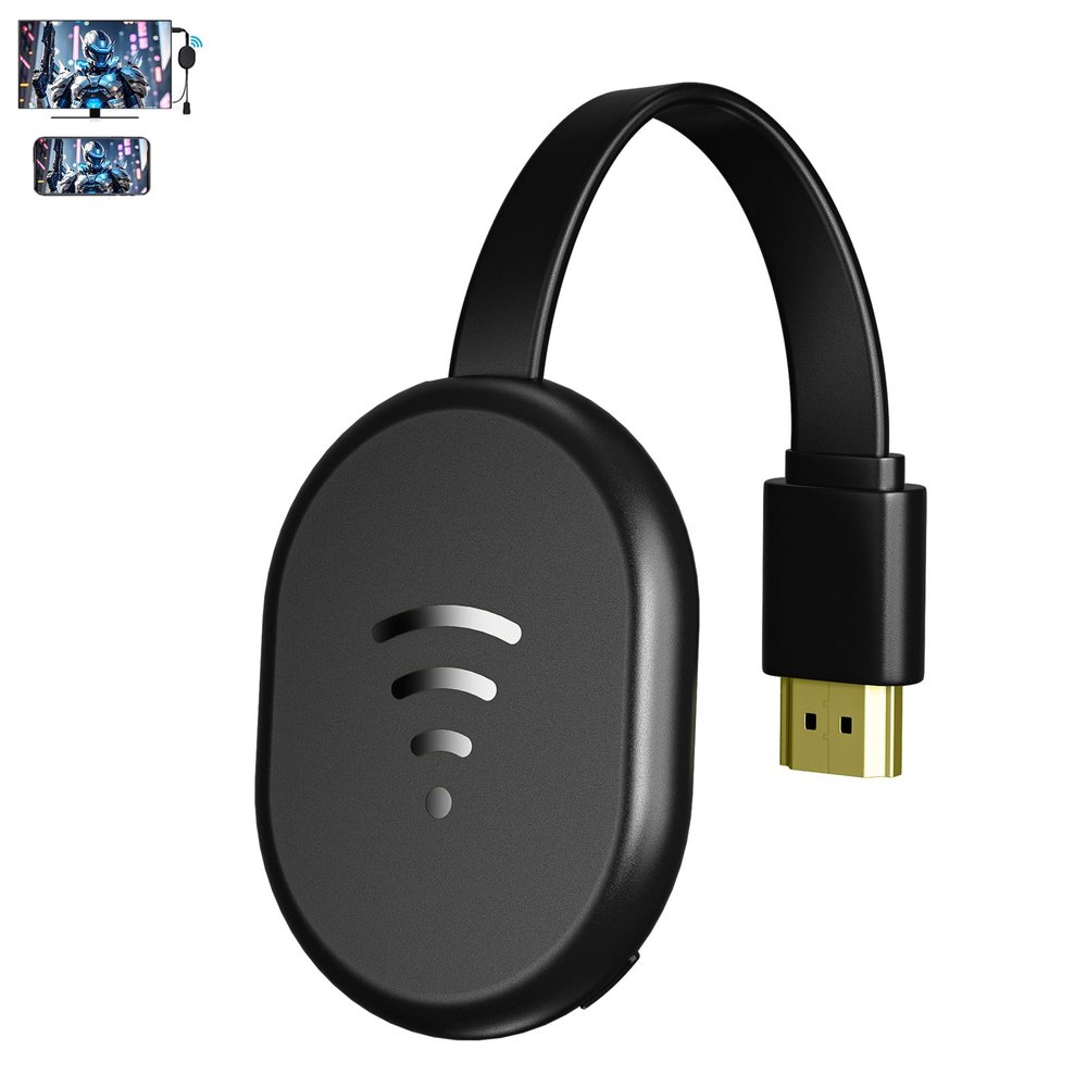 4K Wireless HDMI Display Dongle Adapter,TV Adapter for The APP YouTube,Video Mirroring Dongle,Used for Mac iOS Android Casting/Mirroring to TV/Projector/Monitor