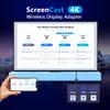 4K Wireless HDMI Display Dongle Adapter,TV Adapter for The APP YouTube,Video Mirroring Dongle,Used for Mac iOS Android Casting/Mirroring to TV/Projector/Monitor view 2