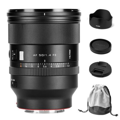 VILTROX AF 50mm F1.4 Pro FE Lens for Sony Full Frame Autofocus Camera Lens Compatible with Sony E-Mount Mirrorless Cameras a7 a7II a7III a7R a7RII a7RIII a7RIV a7S a7SII a9 a7C