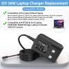 12V Laptop Charger Replacement Compatible with Jumper EZbook Notebook Computer, Power Cord AC Adapter Fit for Jumper Laptop EZbook S7Hi X7 S7 S7-hi S7Max & for BTDD 16 inch Model E Zbook S7 Max view 3