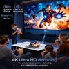 2026Upgrade Wireless HDMI Transmitter and Receiver 328FT/100M, Low-Latency Dual-Band 5.8+2.4G LDS Antenna, 4K Decode 10Bit 1.08 Billion Hues Display Video and Audio to Monitor from PC/Projector/TV Box view 2
