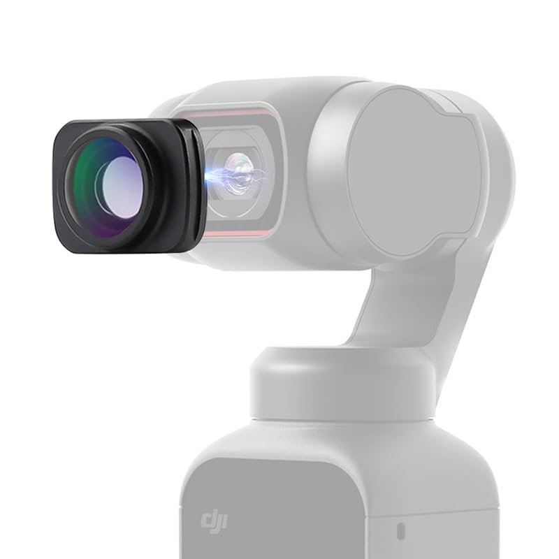 Chuhals for Magnetic Wide-Angle Lens 110 Degrees for DJI for Osmo Pocket 1/2 Camera Gimbal(for osmo Pocket 1)