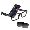 padom Smart Glasses for Men & Women, IPX5 Waterproof & Voice Assistant, Audio Glasses with Extra Polarized Lenses & Open-Ear Speaker, Anti-Blue Light Bluetooth Glasses for Driving, Travel & Working view 1