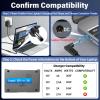 12V 3A Tablet Laptop Compatible with Jumper EZbook, Power Cord AC Adapter Fit for Jumper EZbook X3 X4 S4 S5 2 3 3S 3l Pro EZpad 6 Pro 3 Plus A5, for Chuwi HeroBook Ubook AeroBook LapBook for Trekstor view 4