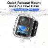Coyktonty Dive Case Waterproof Case for DJI Osmo 360,Supports 50M/164FT Underwater Scuba Snorkeling Deep Diving view 2