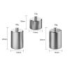 Chuhals for 3pcs stabilizer Balancing counterweight for DJI for Osmo Mobile 6 OM5 /OM 4 /SE Handheld Gimbal view 3