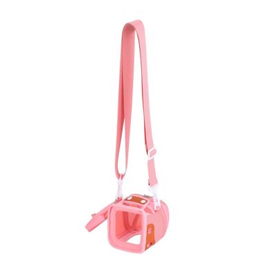 JOYSOG Player 3rd Gen Bag, Portable Travel Carrying Case for YOTO 3rd Generation Kids Audio & Music Player Cards Protective Storage Bag (Pink)