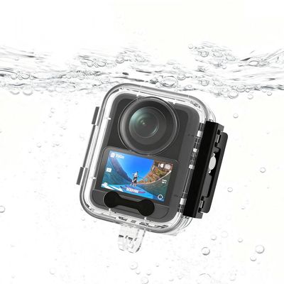 XYYORITRIX Diving Protection Cover for DJI Osmo 360Waterproof Case Underwater Photography Waterproof to 45M Pressure Resistance Drop Protection Easy Installation Underwater Photography Accessory