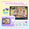 Instant Print Kids Camera, 1080P Digital Camera for Children with 32GB SD Card & Paper, Christmas Birthday Gift for 4-10 Year Old Girls & Boys, Violet view 4