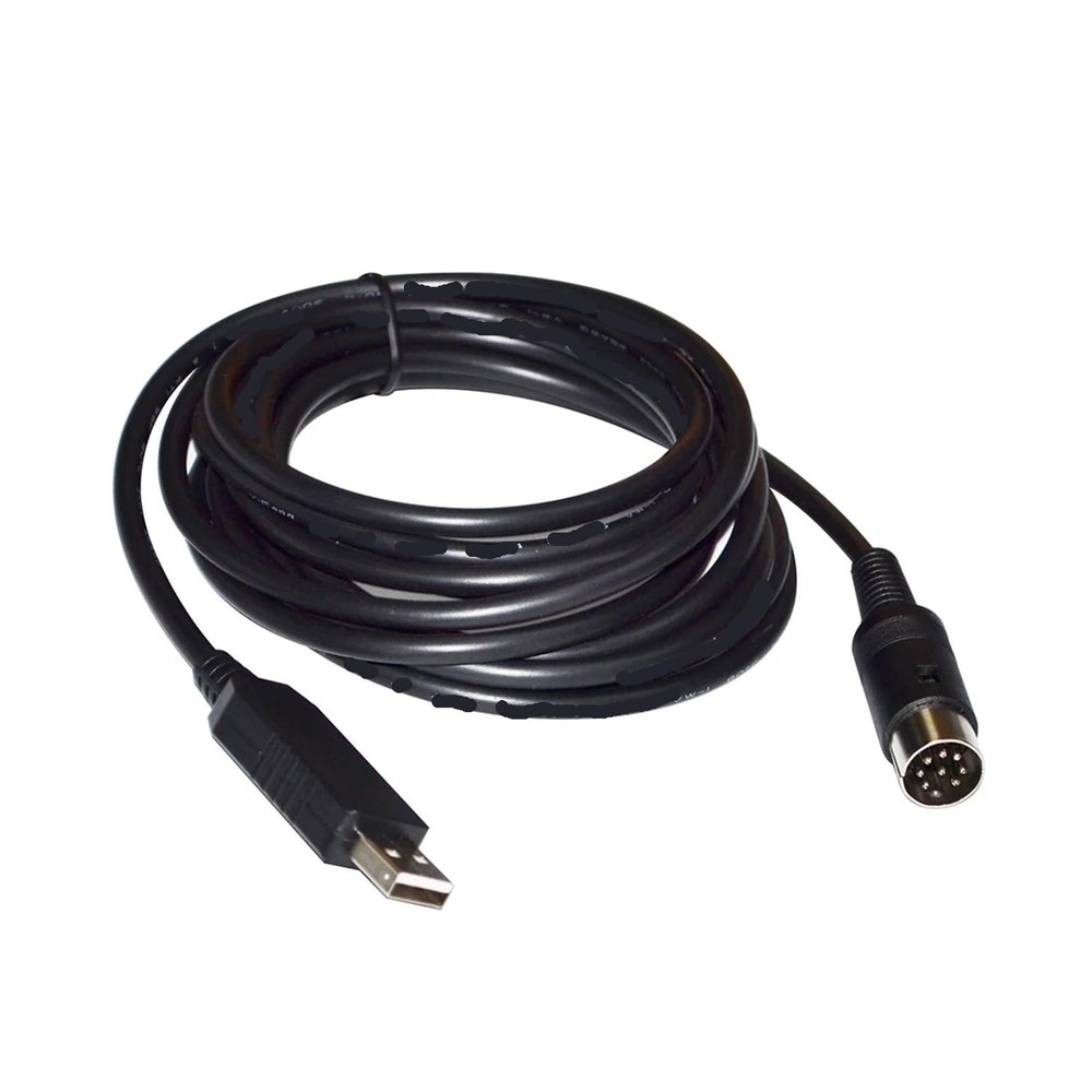 Treayes F&T>D*I FT232RL USB RS232 to 8 PIN DIN Adapter Converter Serial Communication Cable for ADMESY Spectrometer STEROPES Series(8m)