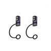 2-Pack USB-C to 2 Pin Magnetic Charger Adapter for Shokz/AfterShokz Headphones, with Anti-Loss Lanyard Compatible Aeropex AS800, OpenRun Pro/Mini, OpenRun, OpenComm 2 UC ASC100 (Purple, 2-PIN) view 1
