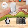 Angoily Wind up Toy Movement Clockwork Robot Accessories Mini Plastic Movement DIY Handcraft Parts Replacement for Clay Crafts view 2