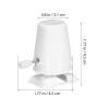 Angoily Wind up Toy Movement Clockwork Robot Accessories Mini Plastic Movement DIY Handcraft Parts Replacement for Clay Crafts view 3